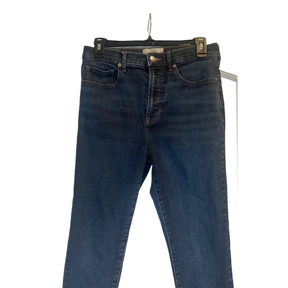 Women’s Everlane High Rise Skinny Ankle Medium Wash Denim Jeans Sz 29 Regular - Picture 2 of 9